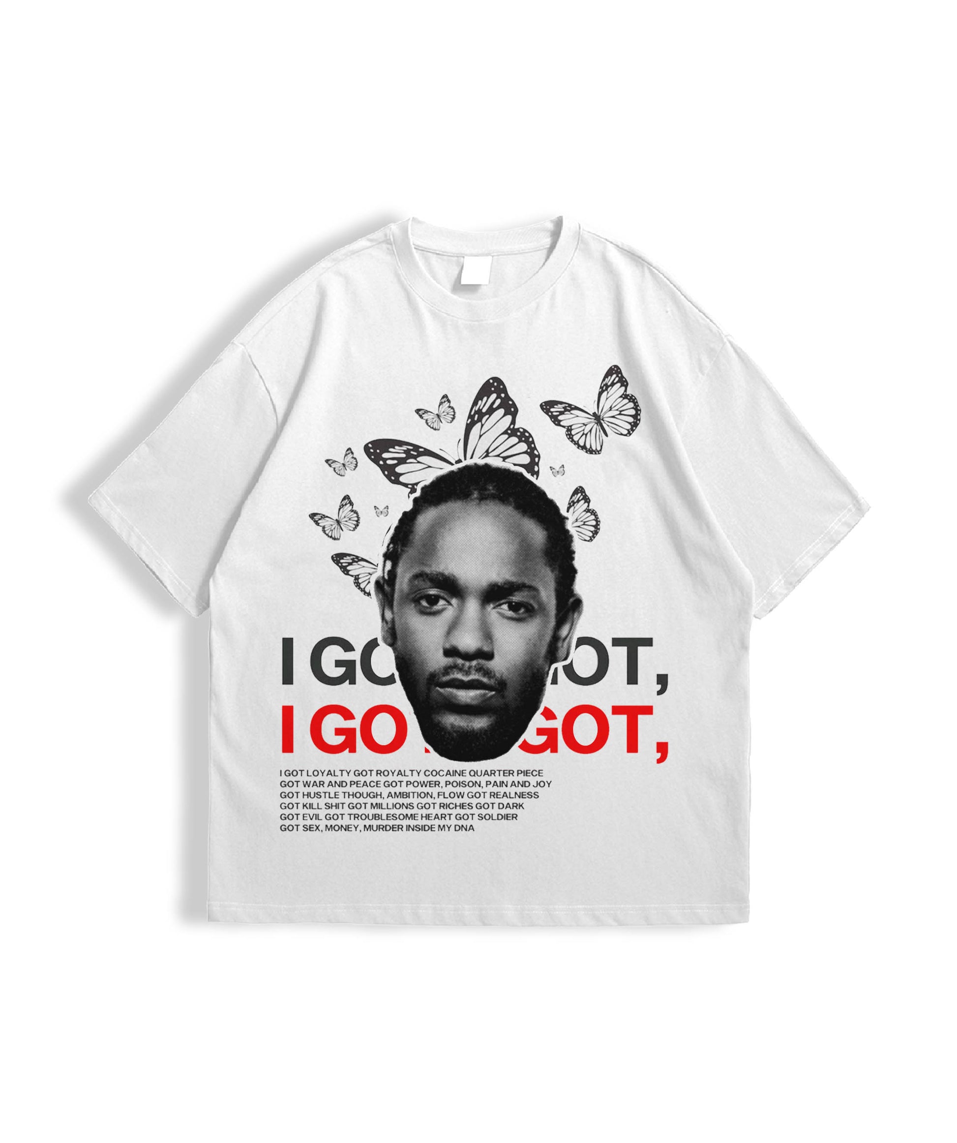 DNA. - Lyric Art Oversized T-shirt