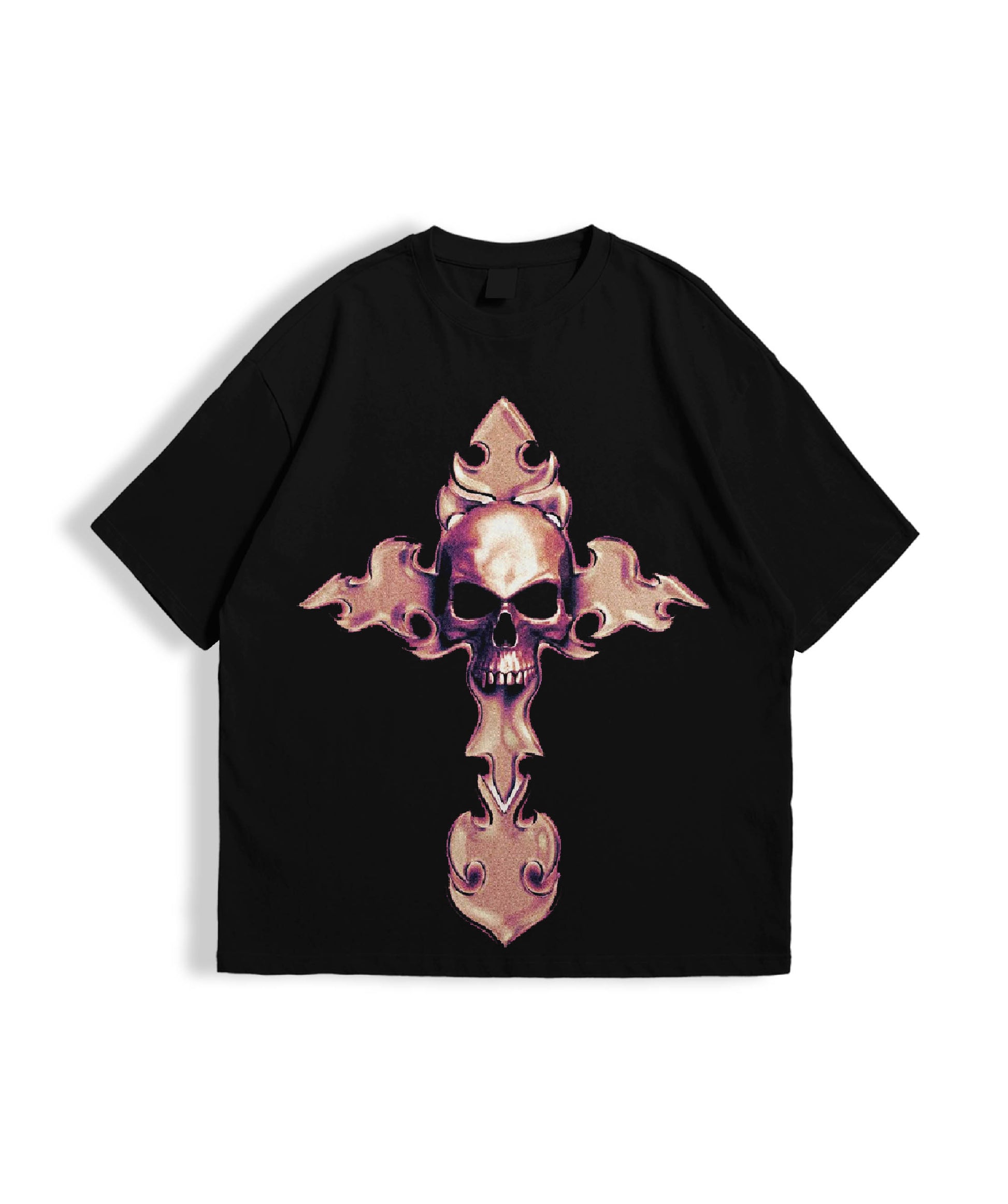 GOTHIC CROSS - Oversized T-shirt