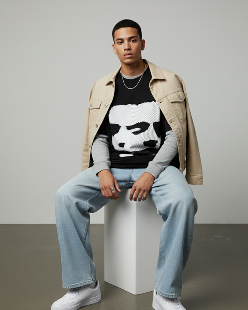 ALTER EGO - Graphic Oversized T-shirt