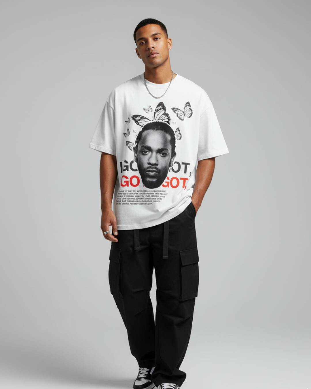 DNA. - Lyric Art Oversized T-shirt