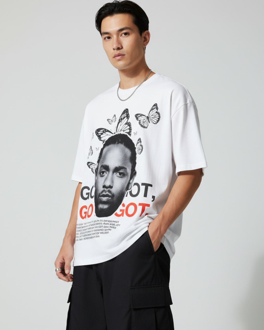 DNA. - Lyric Art Oversized T-shirt