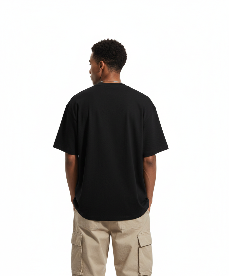 DAFT PUNK LEGACY – Black Oversized Tee