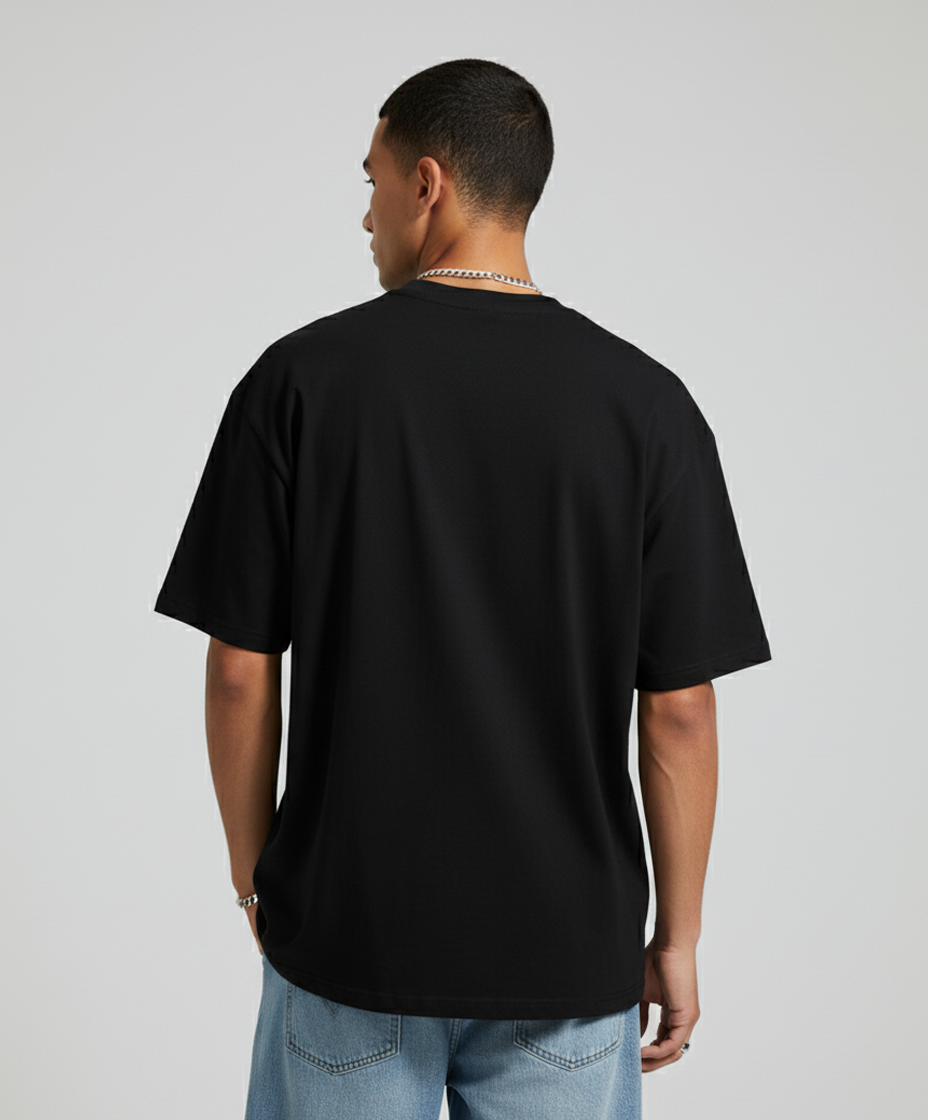 FRESH PRINCE ENERGY – Black Oversized Tee