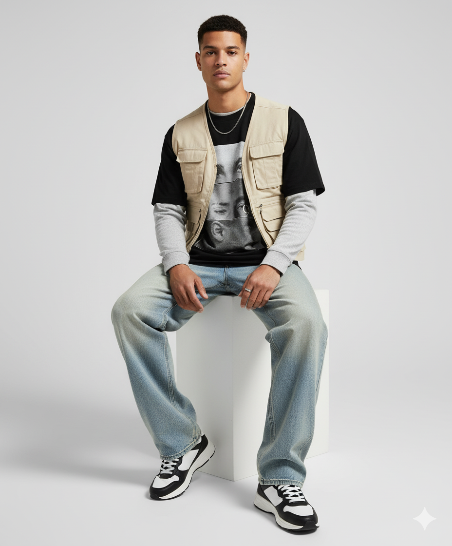 LEGACY LOOP – Dark Tribute Oversized Tee