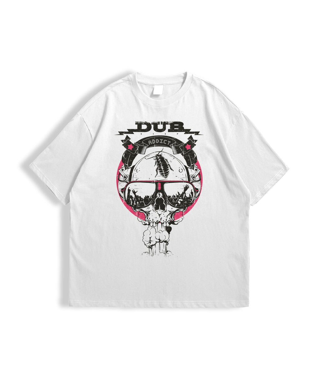 SKULLWARE – White Statement Oversized T-shirt