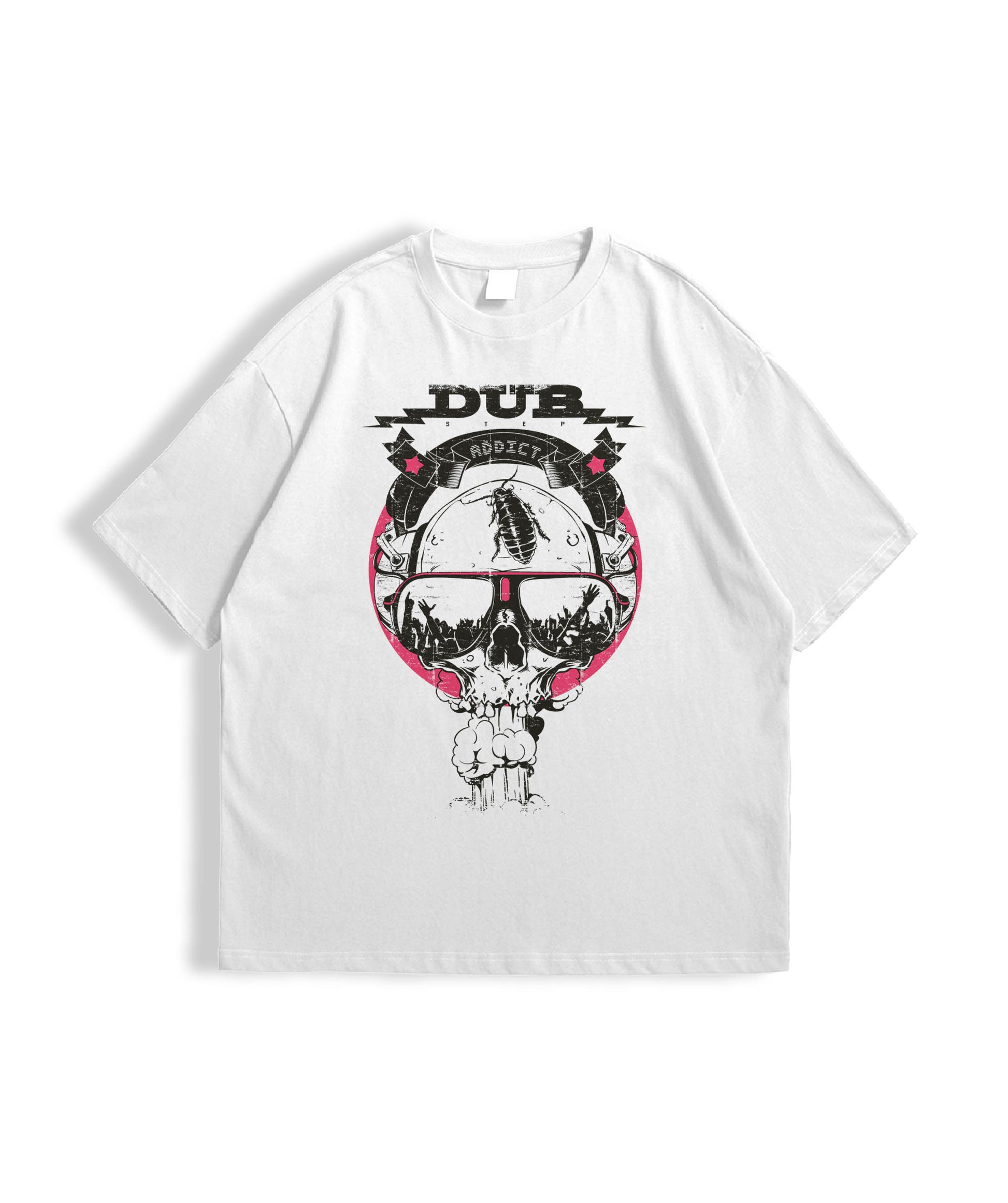 SKULLWARE – White Statement Oversized T-shirt