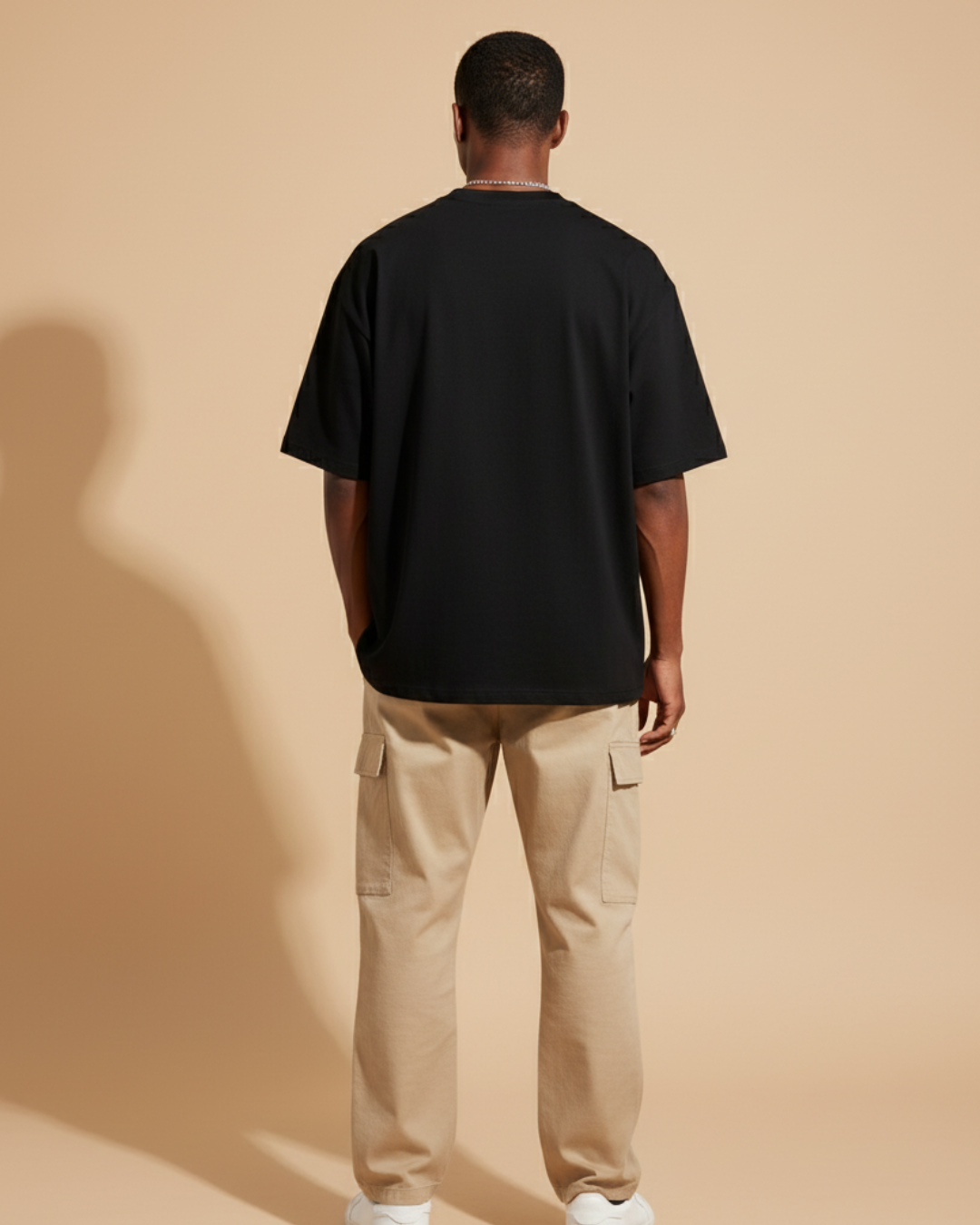 TIME TRIPPERS – Black Statement Oversized T-shirt