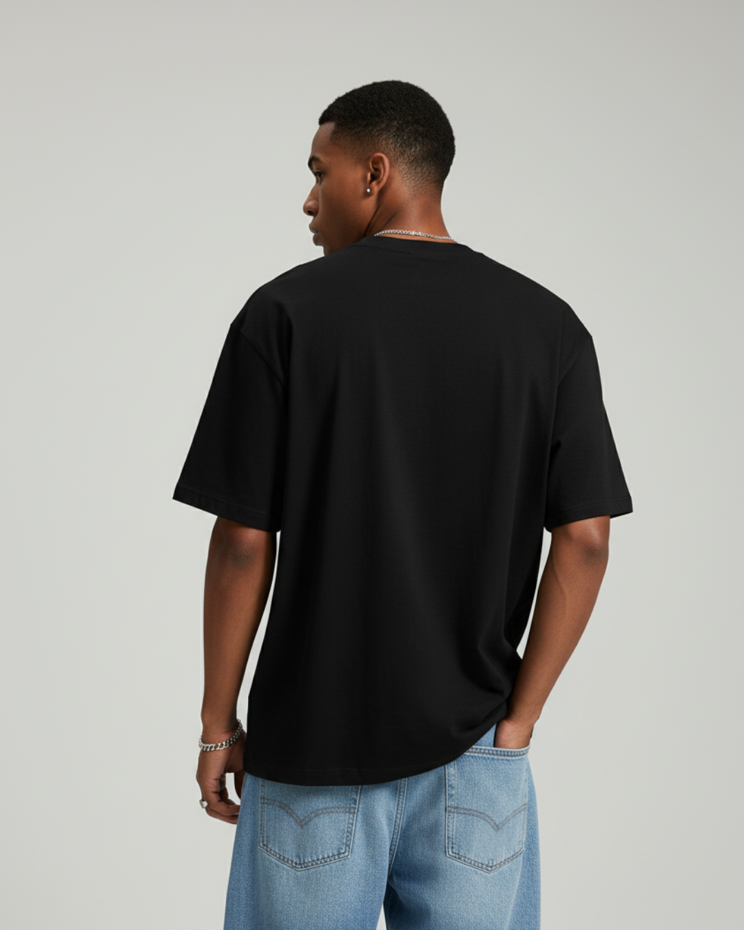 GOTHIC CROSS - Oversized T-shirt