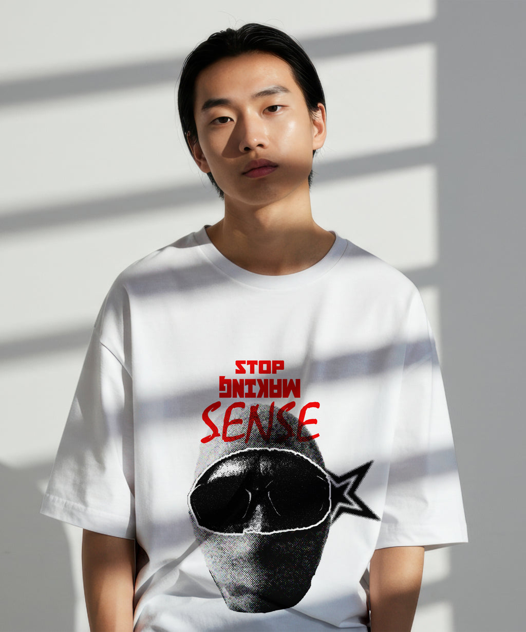 NONSENSE – Abstract Oversized Tee